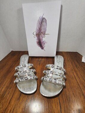 Jessica Simpson "Detta" Crystal Embellished Sandals